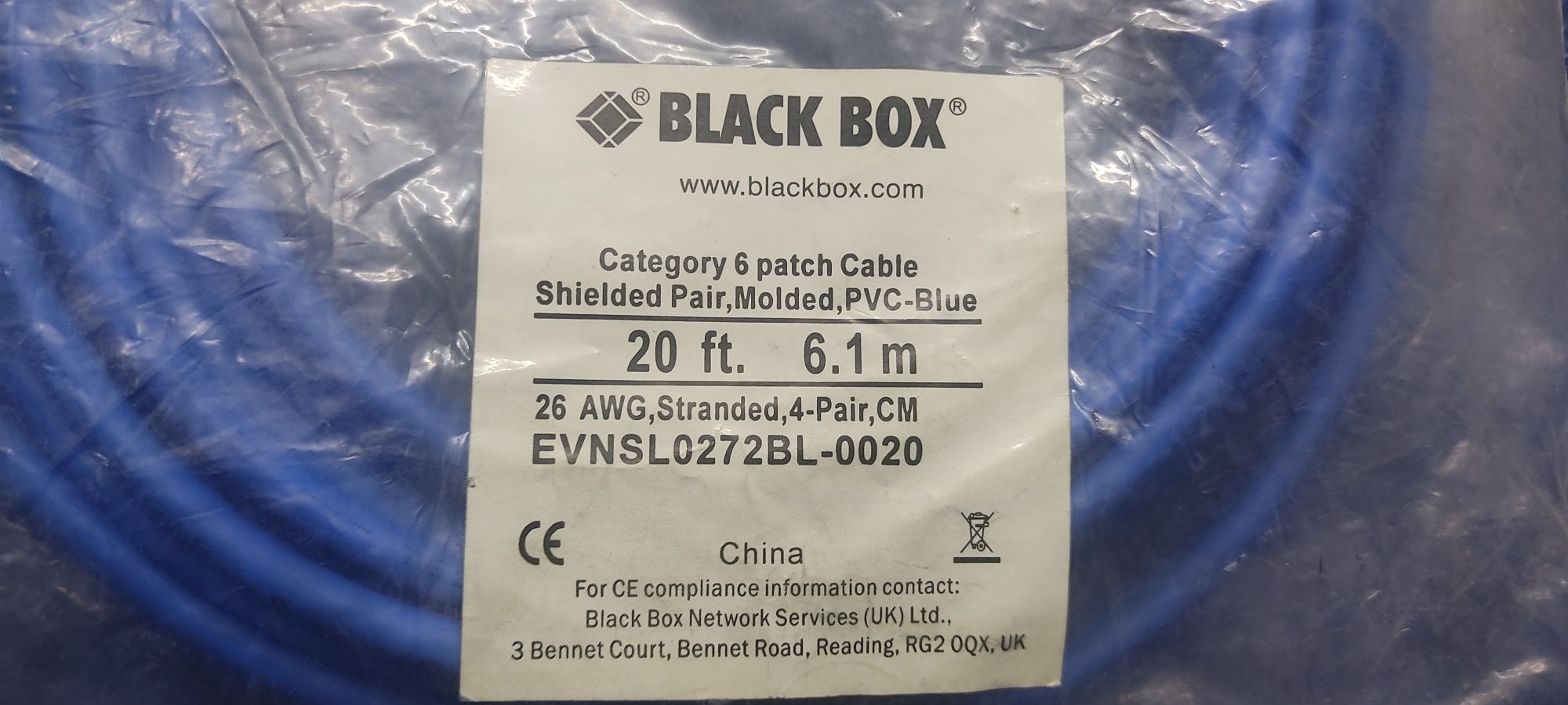 Сетевой кабель 6м black box