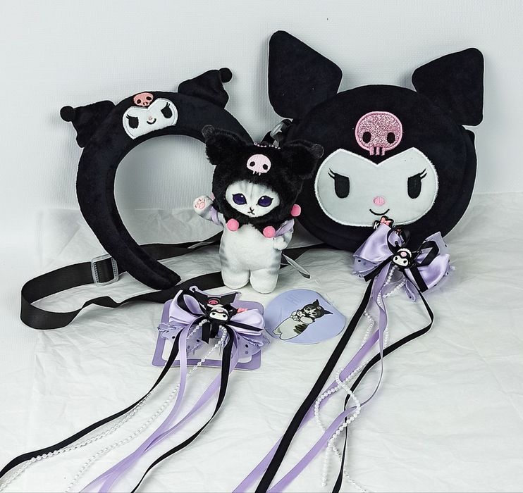 Подарунковий набір для дівчинки з іграшкою Куромі Kuromi Sanrio