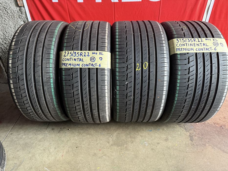 Pbeus 275/35/22 + 325/40/22 Continental todos iguais Impecaveis
