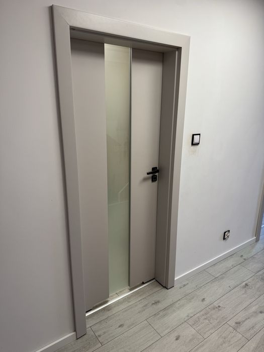 4x Drzwi przylgowe Porta Focus 4.C, szare