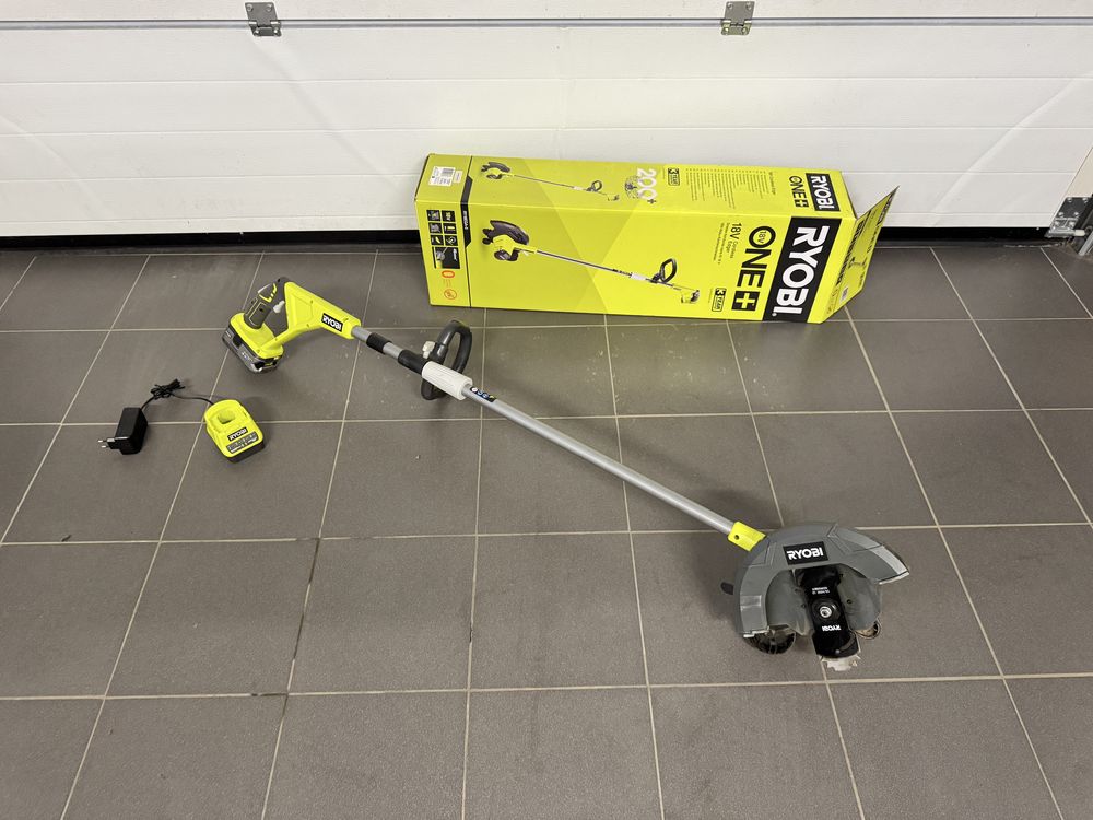 Ryobi ONE+ RY18EGA-0 Krawędziarka + bateria 4,0 Ah i ładowarka