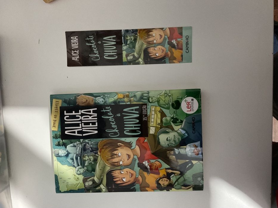 Livro Chocolate à chuva de Alice Vieira