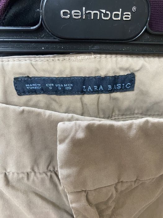 Calça tam 34 baggy Zara