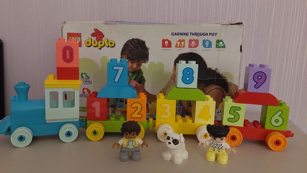 Поезд лего duplo