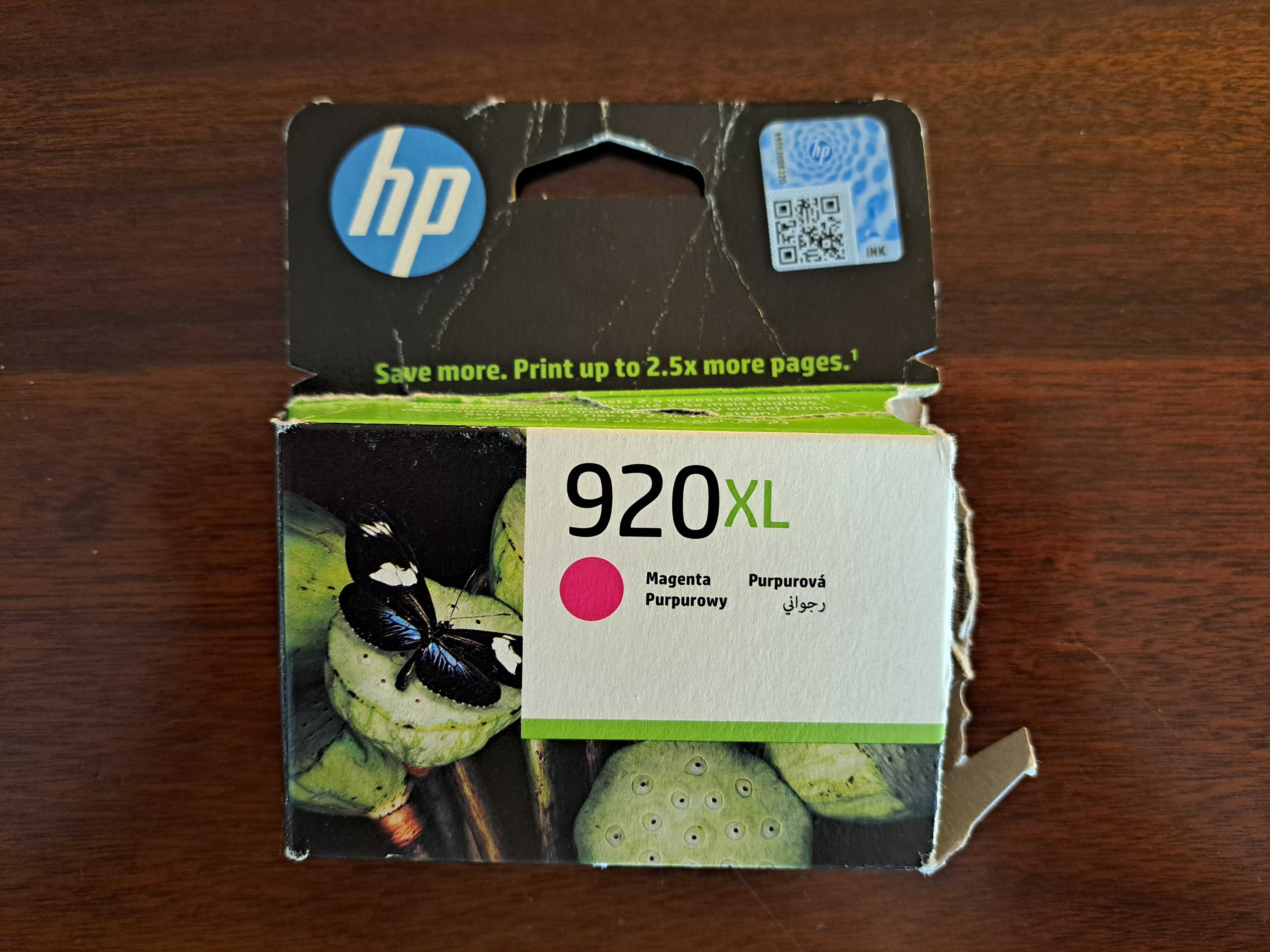 Tinteiro HP 920XL Magenta (CD973AE) - NOVO