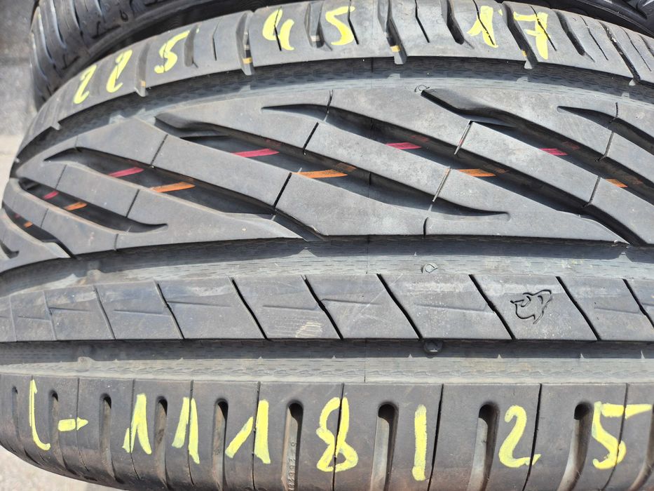 225/45r17 91Y (L1118/25)08 2szt 7,5mm 23/25r Rain Sport 5 UNIROYAL