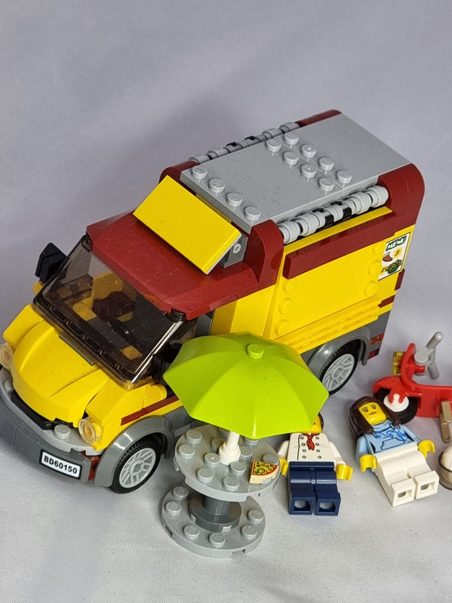 Lego City 60150 Foodtruck z pizzą