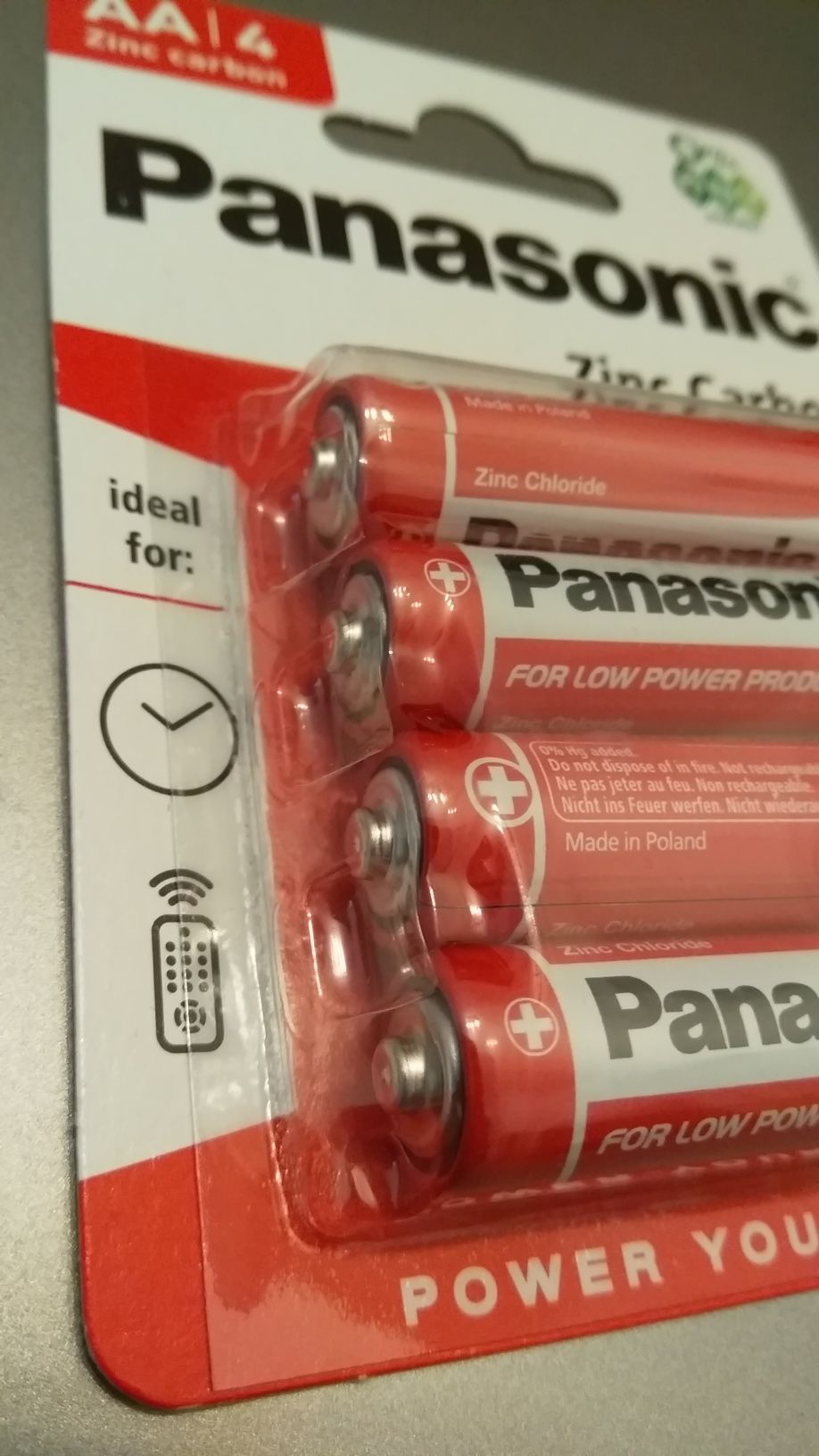 Bateria cynkowo-węglowa Panasonic AA (R6) 4 szt.