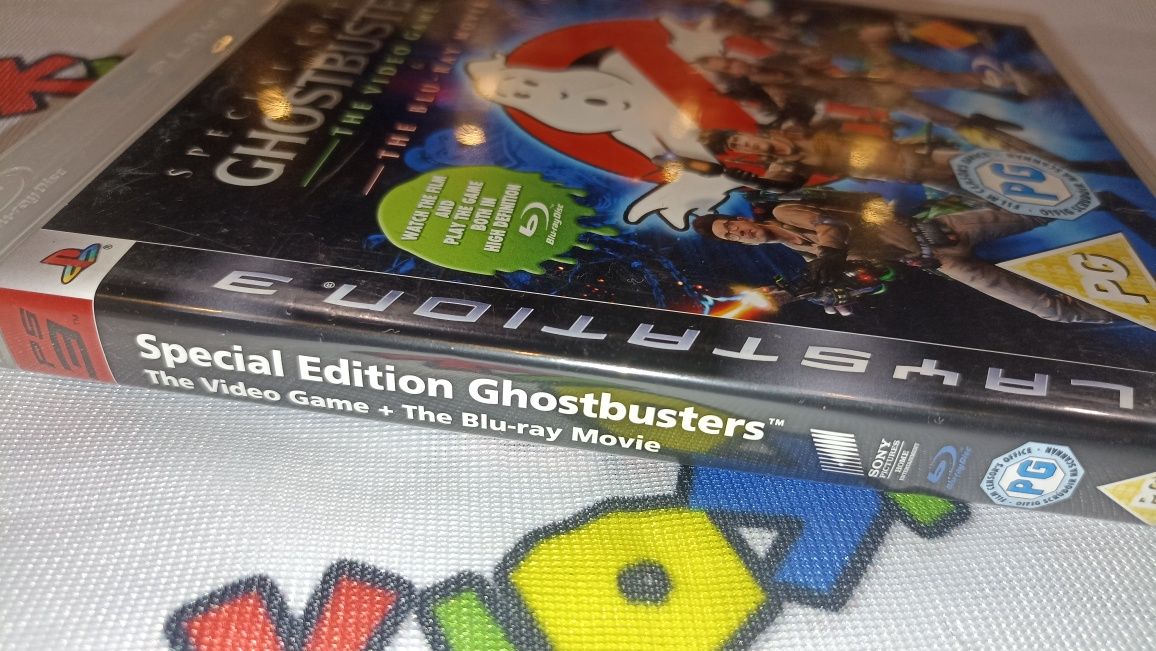 Ghostsbusters Special Edition PS3 gra + film blu-ray stan kolekcjoners