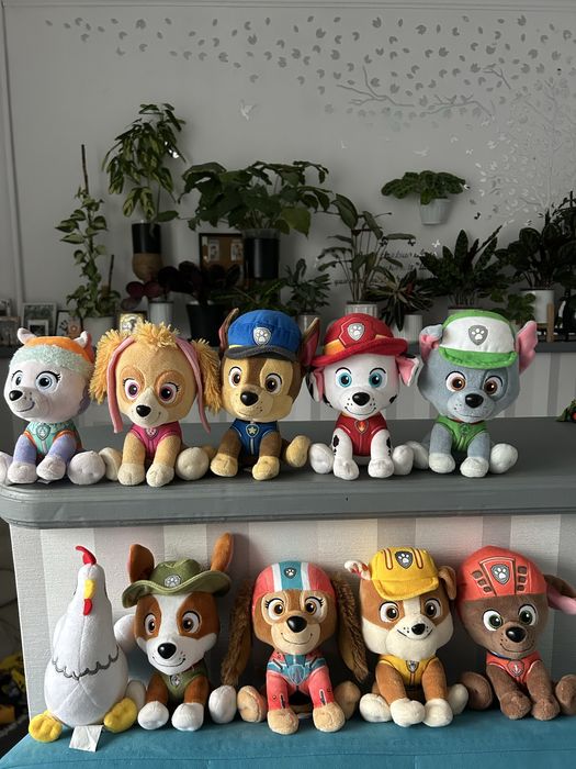 Мяка іграшка Щенячий Патруль Ліберті, Шукач, Рокі, Зума