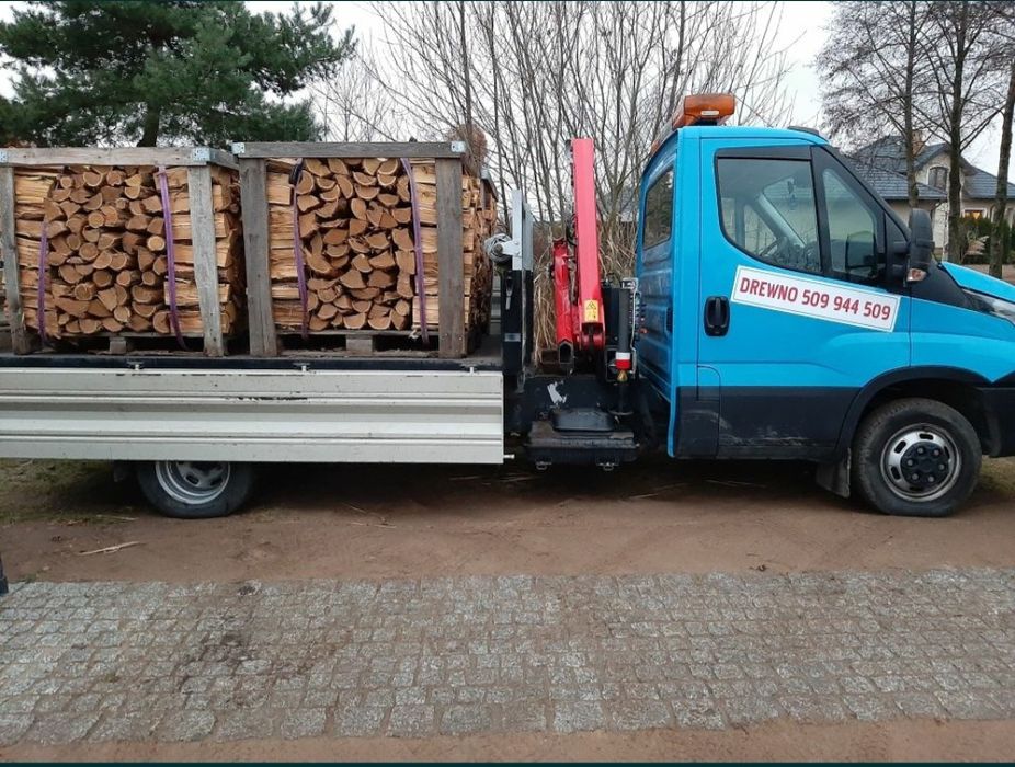 Drewno kominkowe, suchy buk