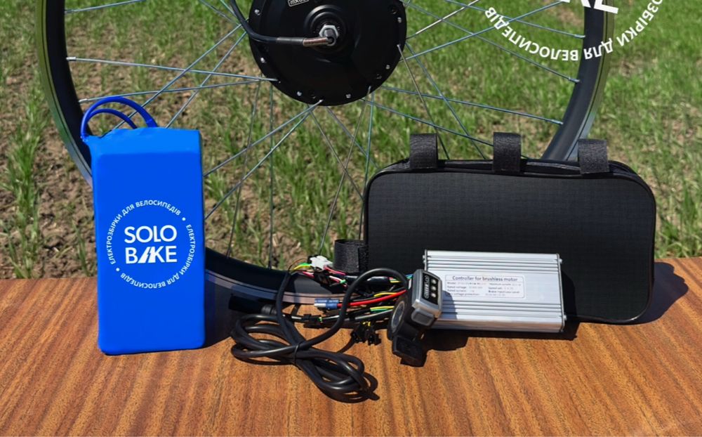 Мотор колесо 350-500w+ электронабор,  електромотор, електронабір для в