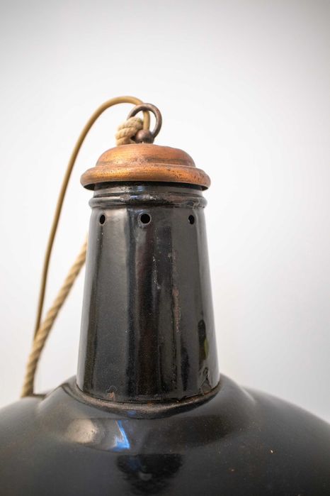 Candeeiro industrial vintage anos 50/60/70