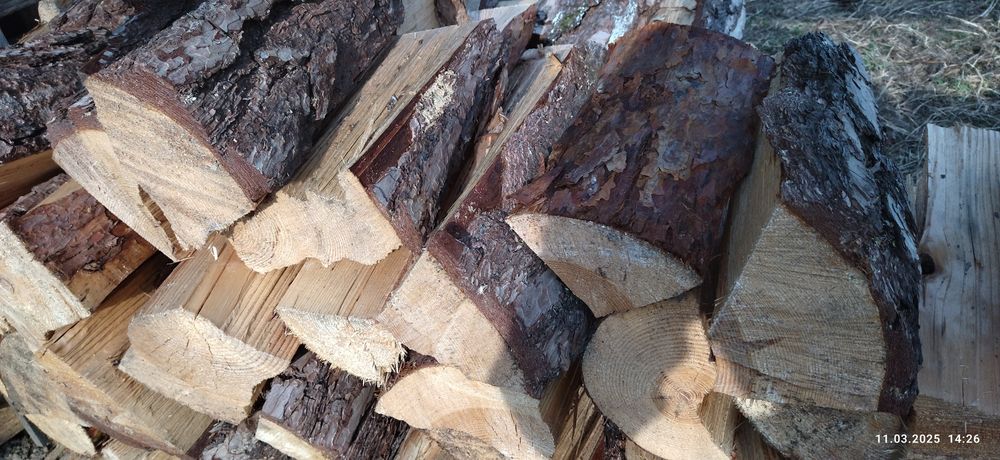 Drewno opałowe, kominkowe suche
