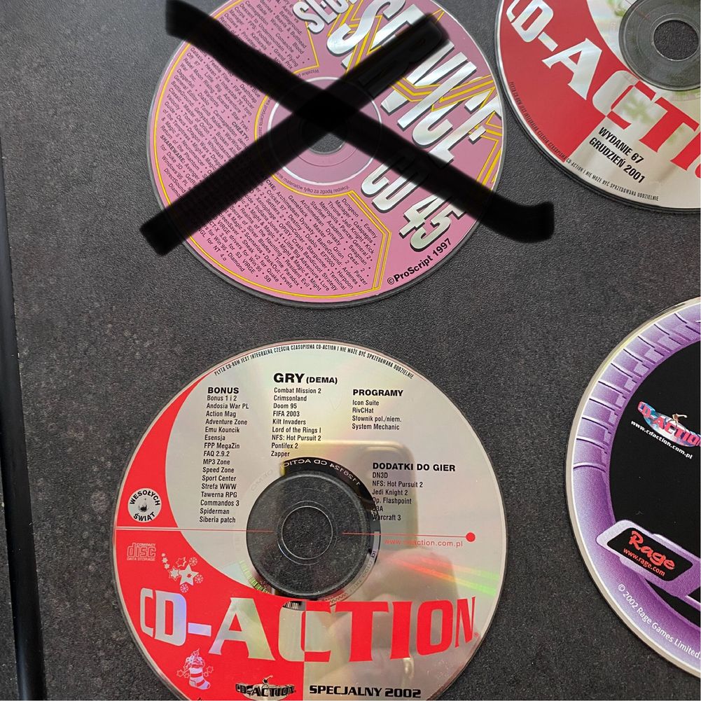 Cd action retro gry zestaw