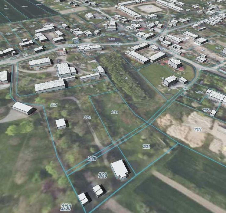 Działka pod zabudowę mieszkaniową jednorodzinną