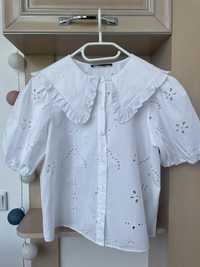 Бавовняна блуза Zara, розмір M