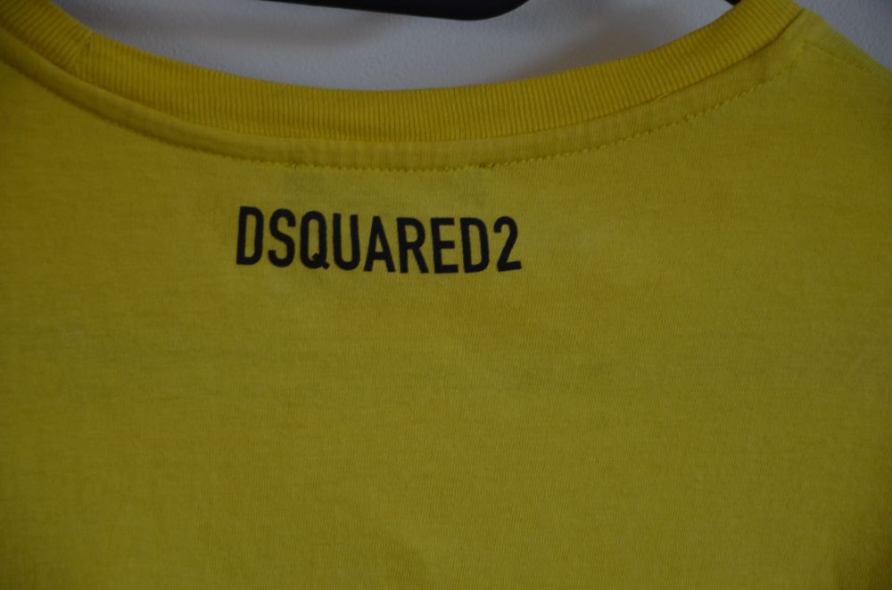 DSQUARED2 t-shirt 12 lat  żółta