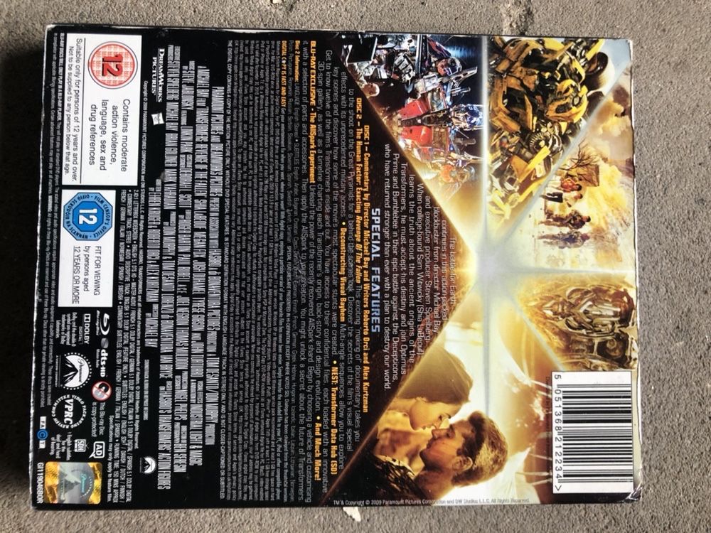 Transformers Revenge of the fallen Bluray