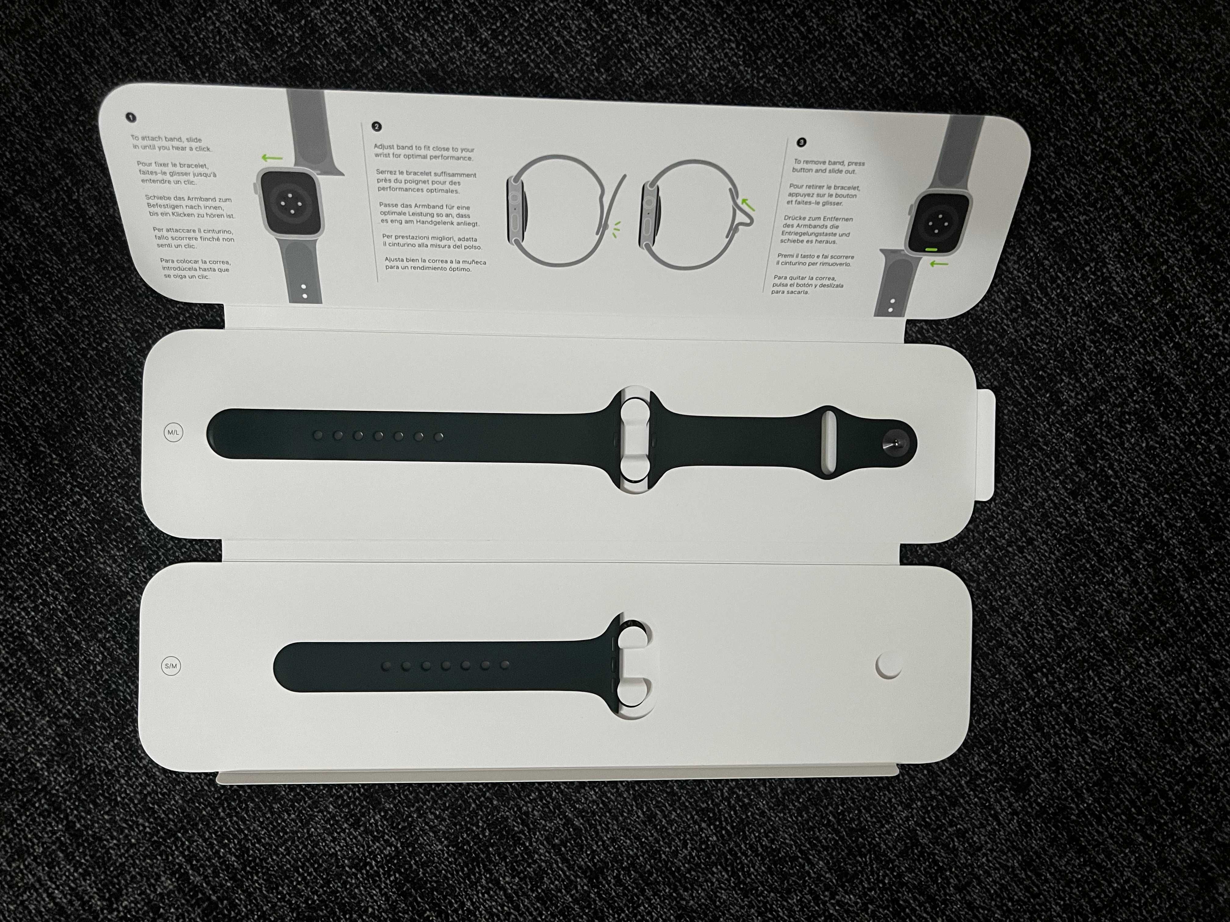 Apple Watch 7 - 45 mm - GPS + Cellular - GRATIS etui + folia