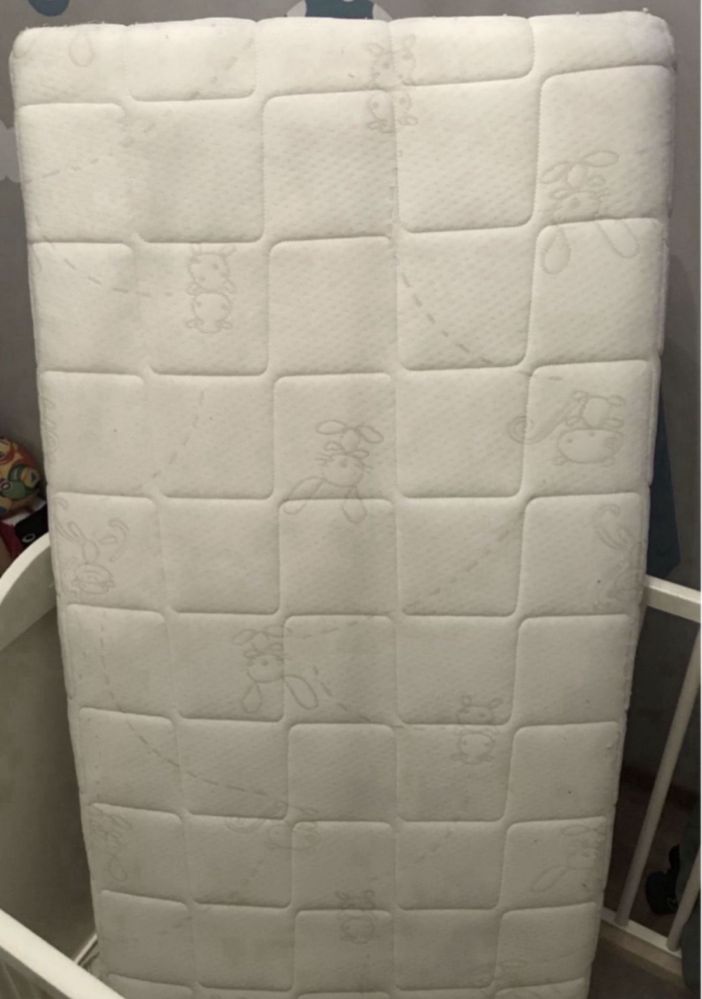 Łóżeczko Ikea + materac Hilding stan bardzo dobry!