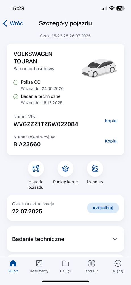 Vw touran 2005rok