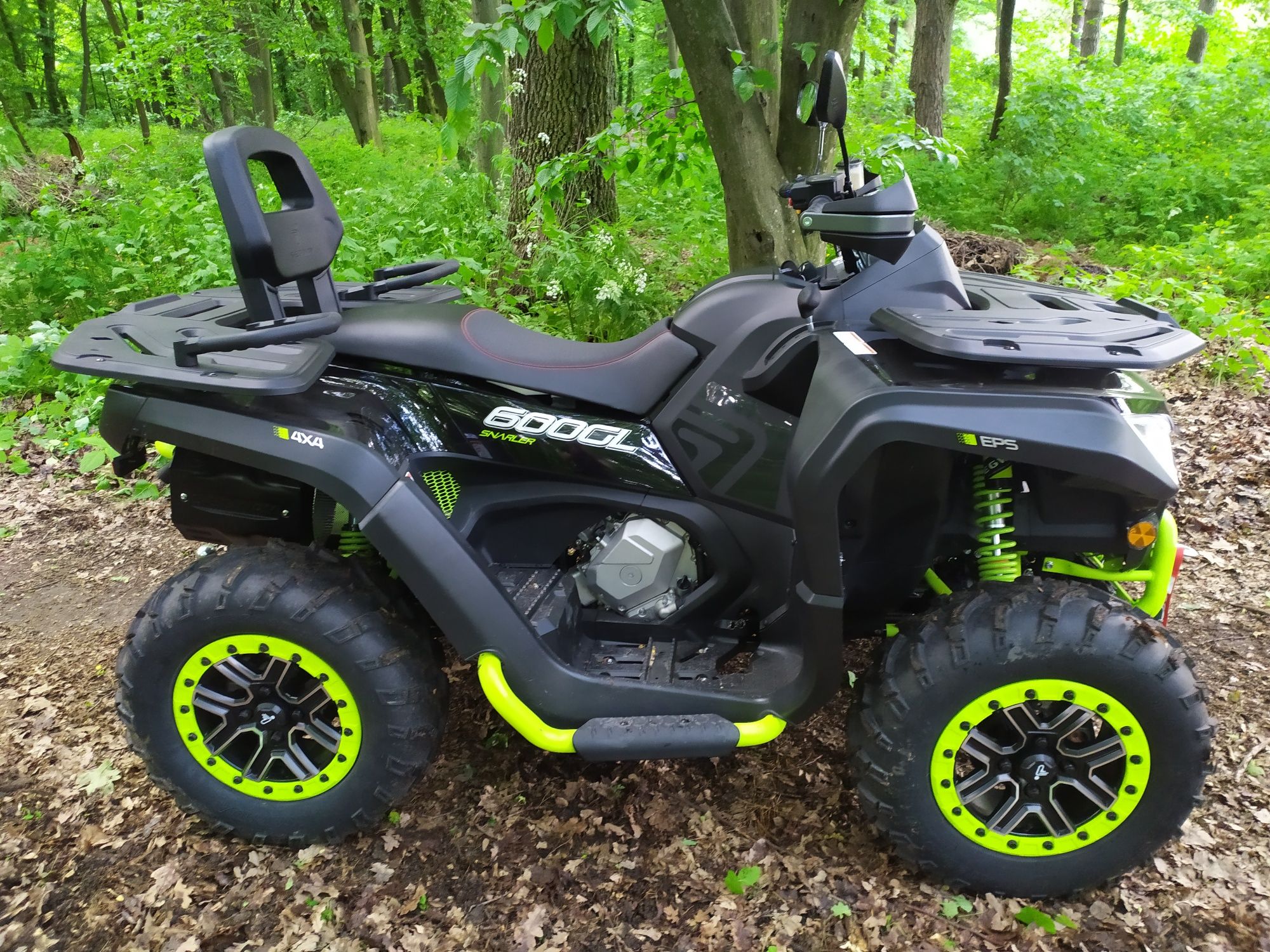 NEW 2024 EFI-CVT-EPS-ATV SEGWAY Snarler 600 AT6L FULL Equipped Black