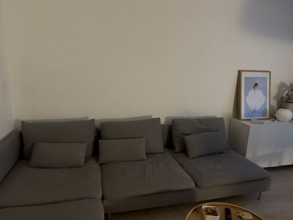 Ikea soderhamn sofa z szezlongiem