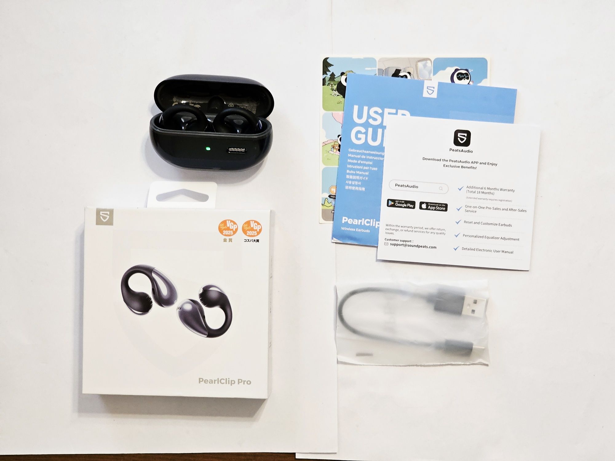 Навушники SOUNDPEATS PearlClip Pro