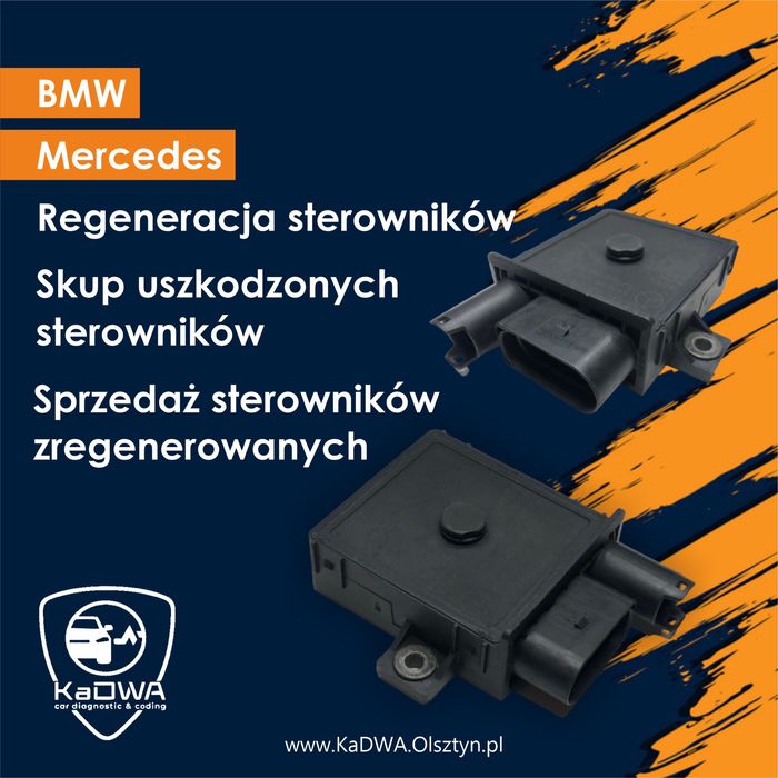 Moduł , sterownik świec żarowych Bmw od ręki oraz Naprawa Regeneracja