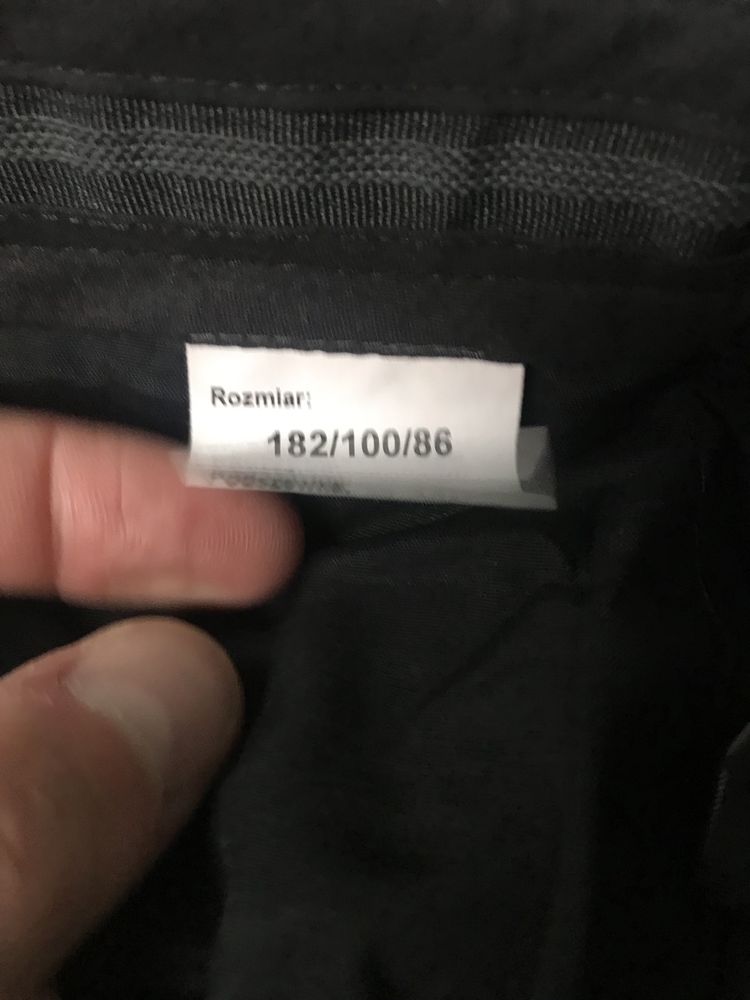 Garnitur 182 cm szary