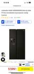 HAIER HSR5918DIPB Side by Side 177.5cm Kostkarka Dystrybutor wody