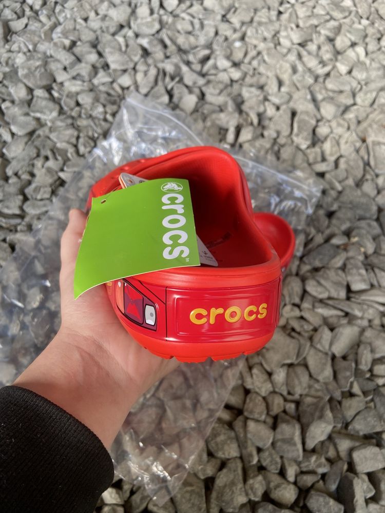 Crocs mcqueen крокси маквін