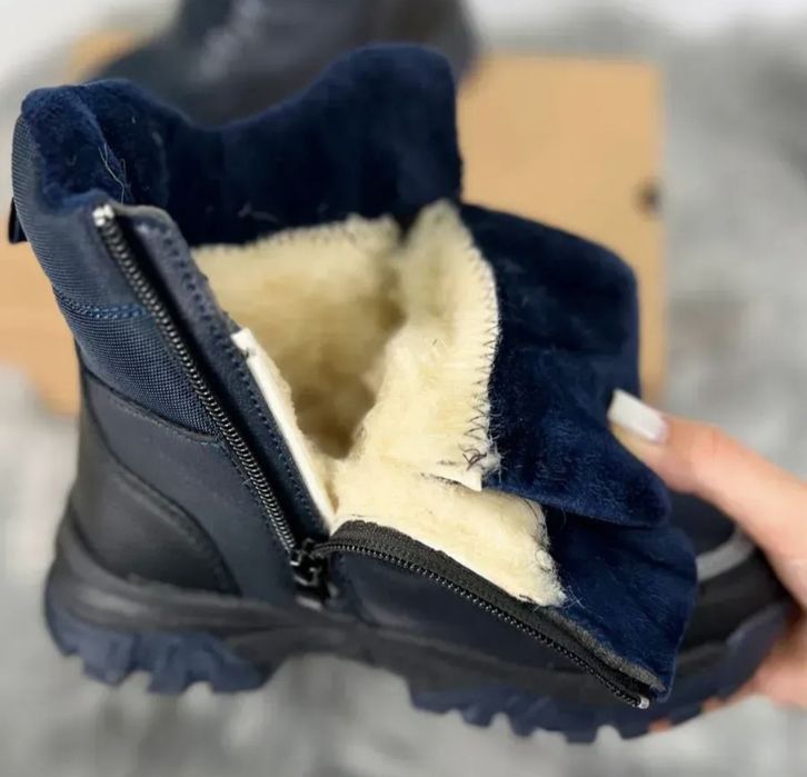 Зимові черевики для хлопчика зимові ботинки зимове взуття обувь чоботи