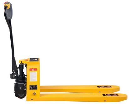 Porta-paletes eléctrico capac. 1500 kg bateria 24V 20Ah. AP28