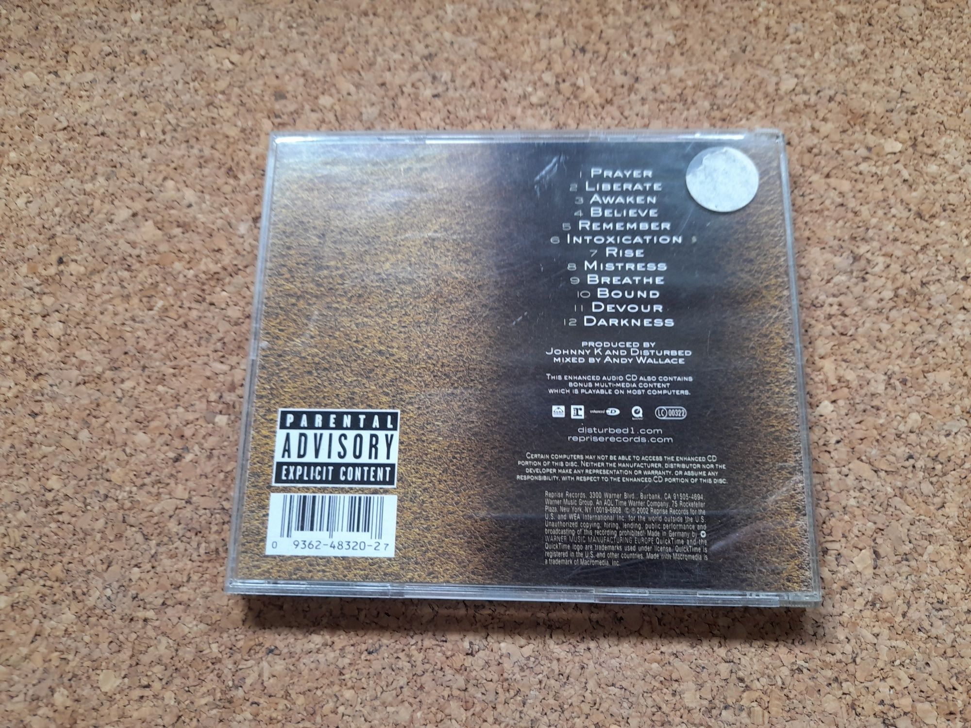 CD Disturbed - Believe