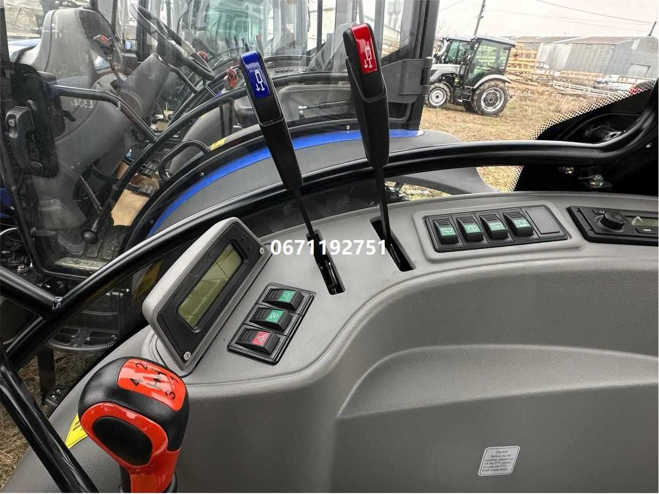 ЛОВОЛ FT 504CNC Мінітрактор з кабіною Кондиціонер. С выносным рычагом
