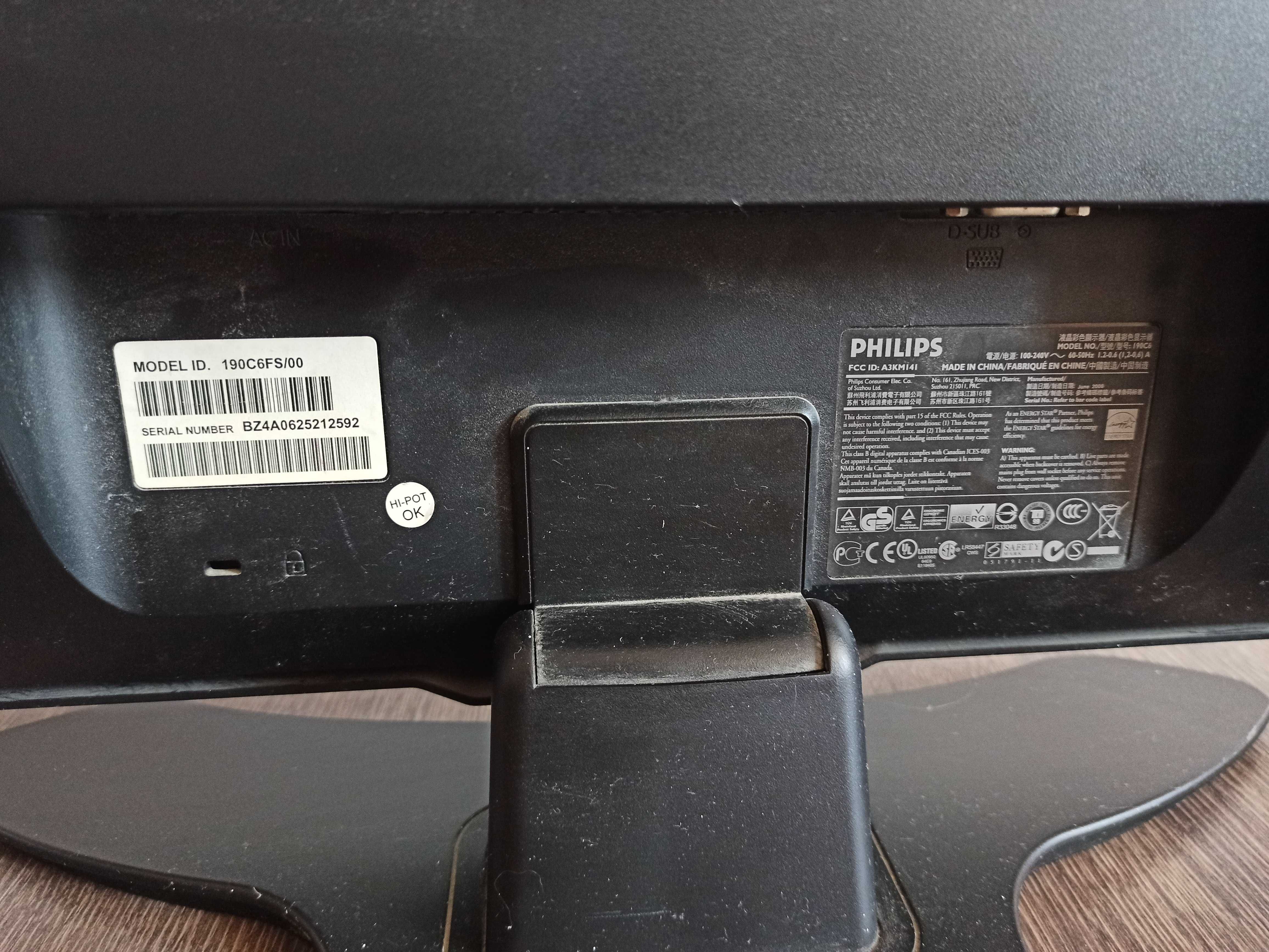 LCD-Monitor Philips 190C6FS/00