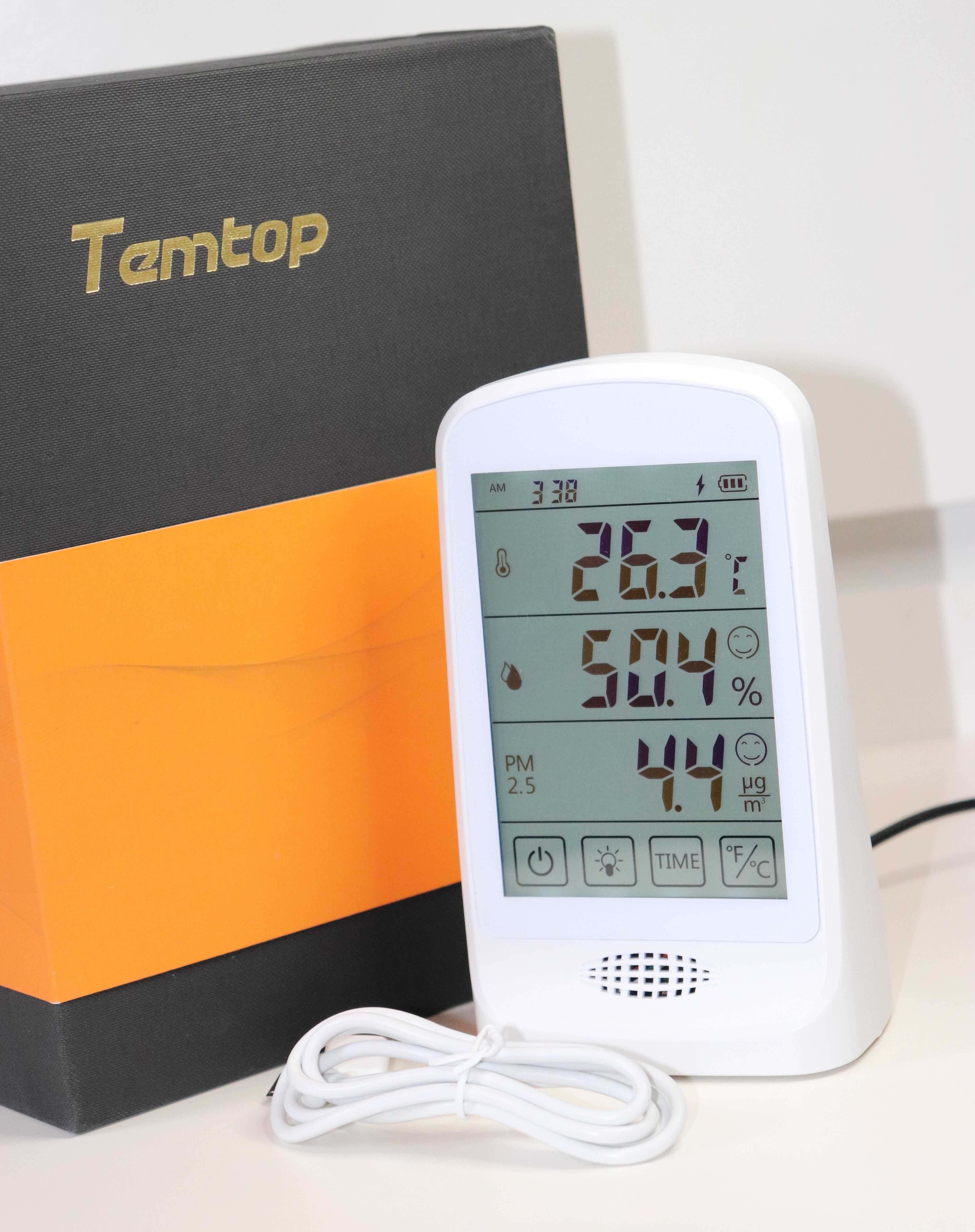 Монітор якості повітря лазер Temtop P15 PM2.5 AQI Air Quality Monitor