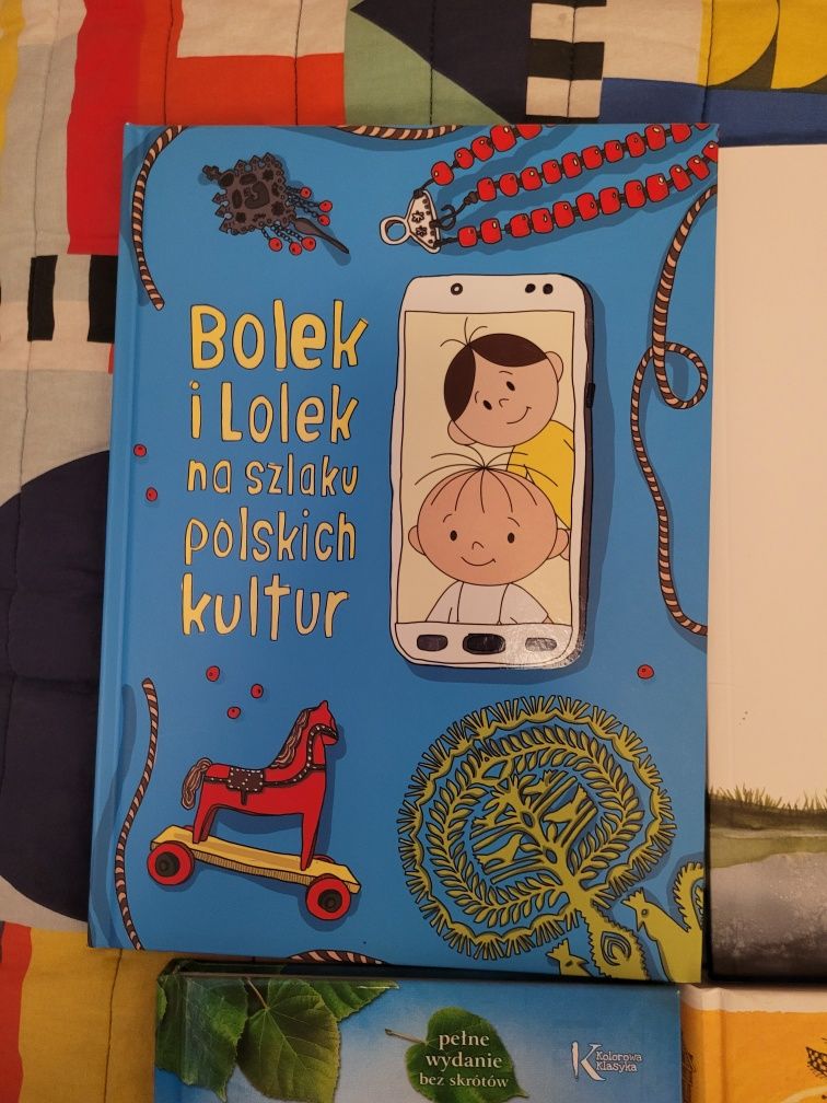 Książeczki x4 Pinokio Bolek i Lolek Dzieci z Bullerbyn Malutki lisek i