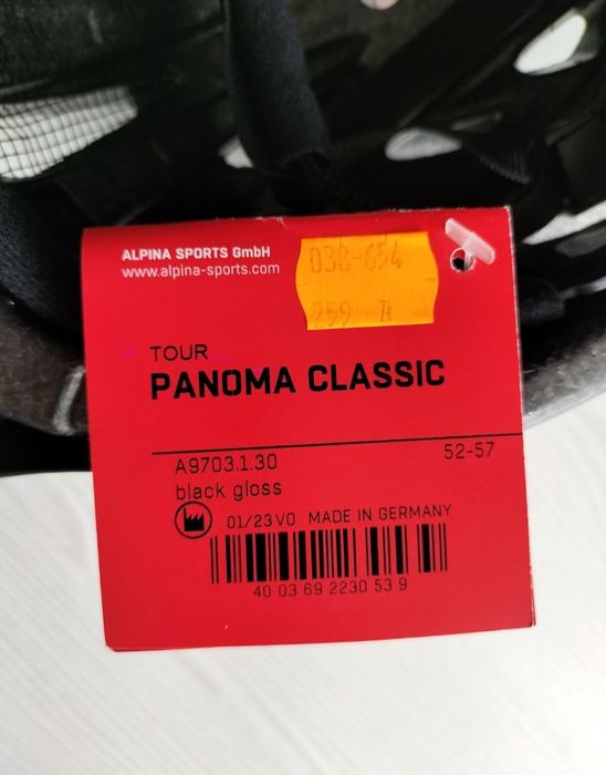 Kask rowerowy Alpina Panoma Classics Tour roz.52-57 cm.