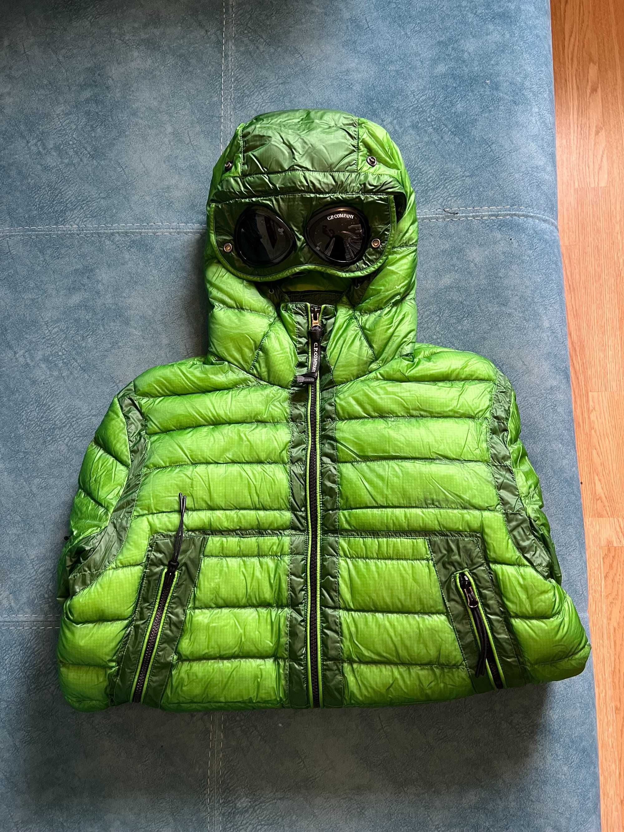 Куртка пуховик мікропуховик C.P. Company D.D. Shell Goggle Down Jacket
