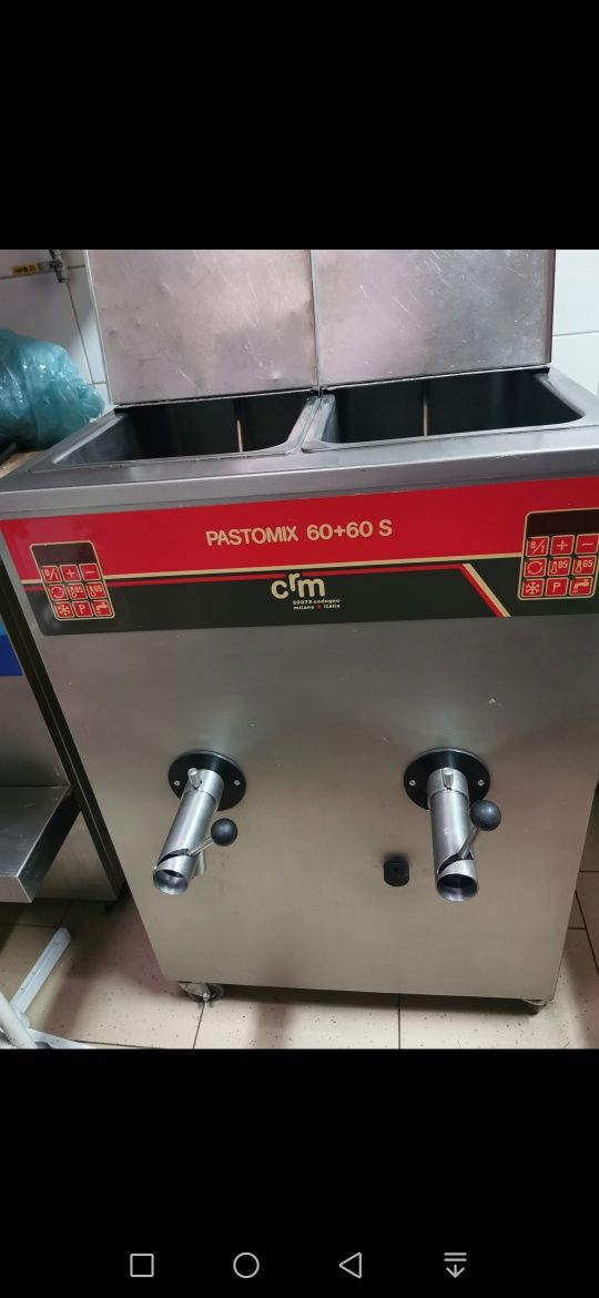 Pasteryzator do lodow CRM 120l Pastomix 60+60
