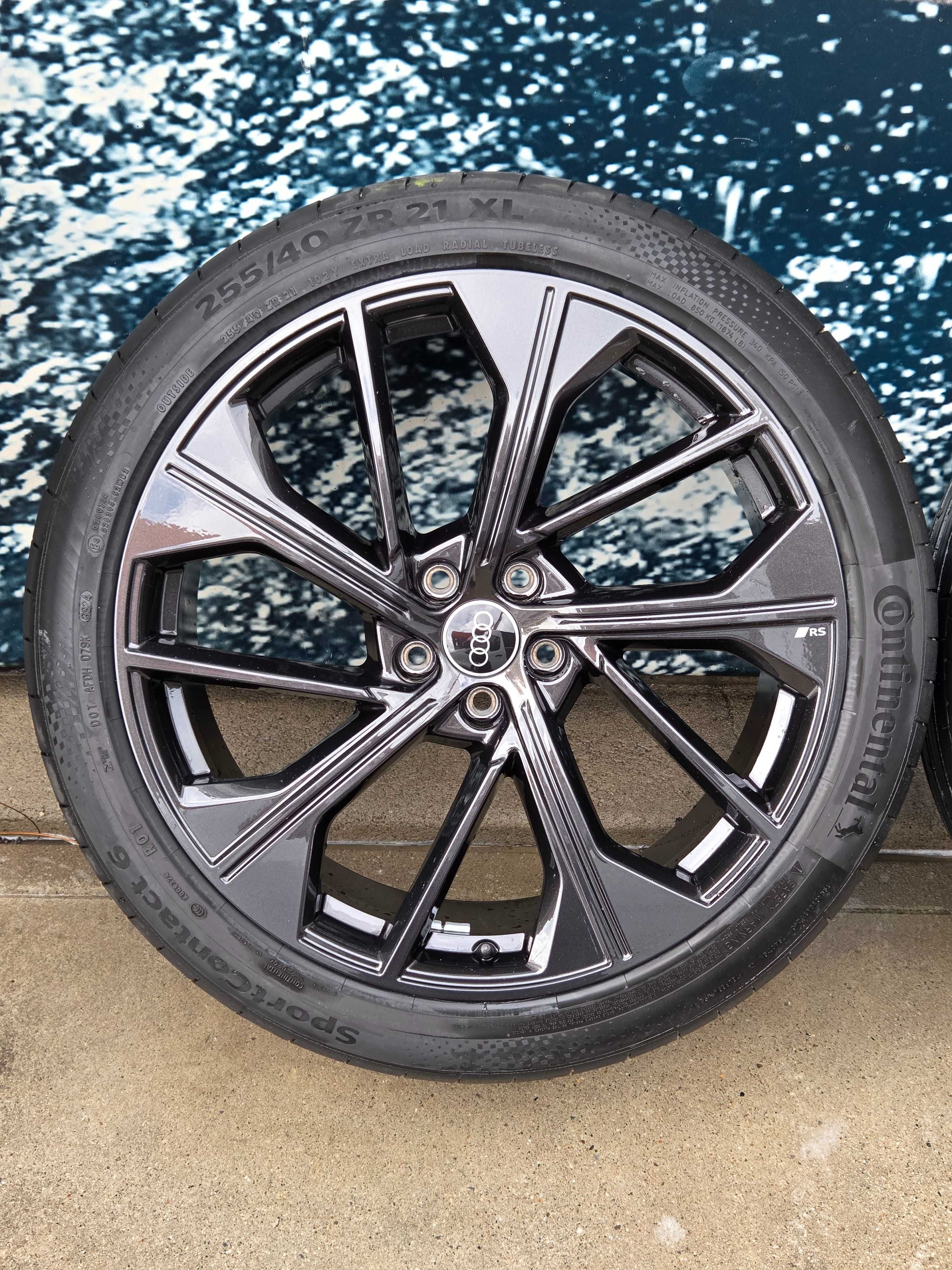 Koła felgi opony letnie 255/40 21' Audi RS Q5 SQ5 80A 5x112 ET34