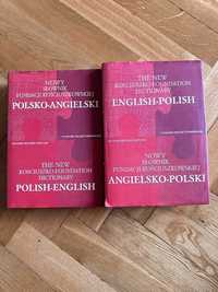 Nowy słownik kościuszkowski dwa tomy angielsko polski polsko angielski