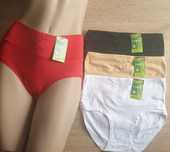 4×Damskie majtki figi z wysokim stanem XL
