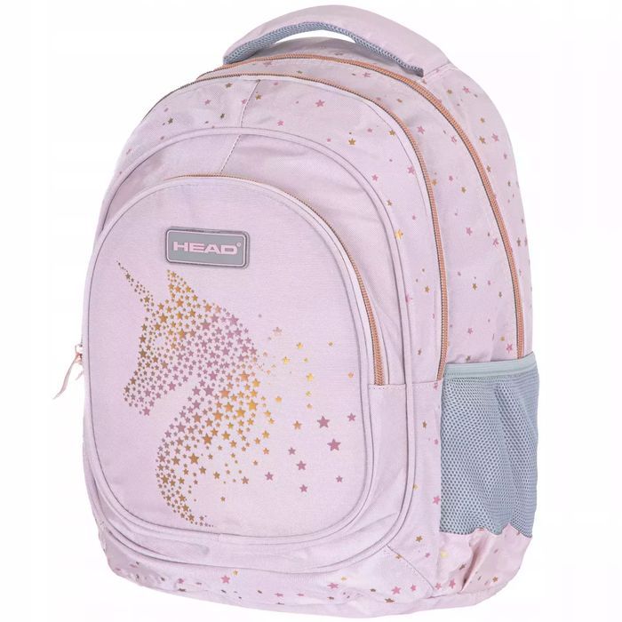 Plecak HEAD GOLDEN EFFECT ROSE GOLD, AB330. Astra. Nowy Produkt