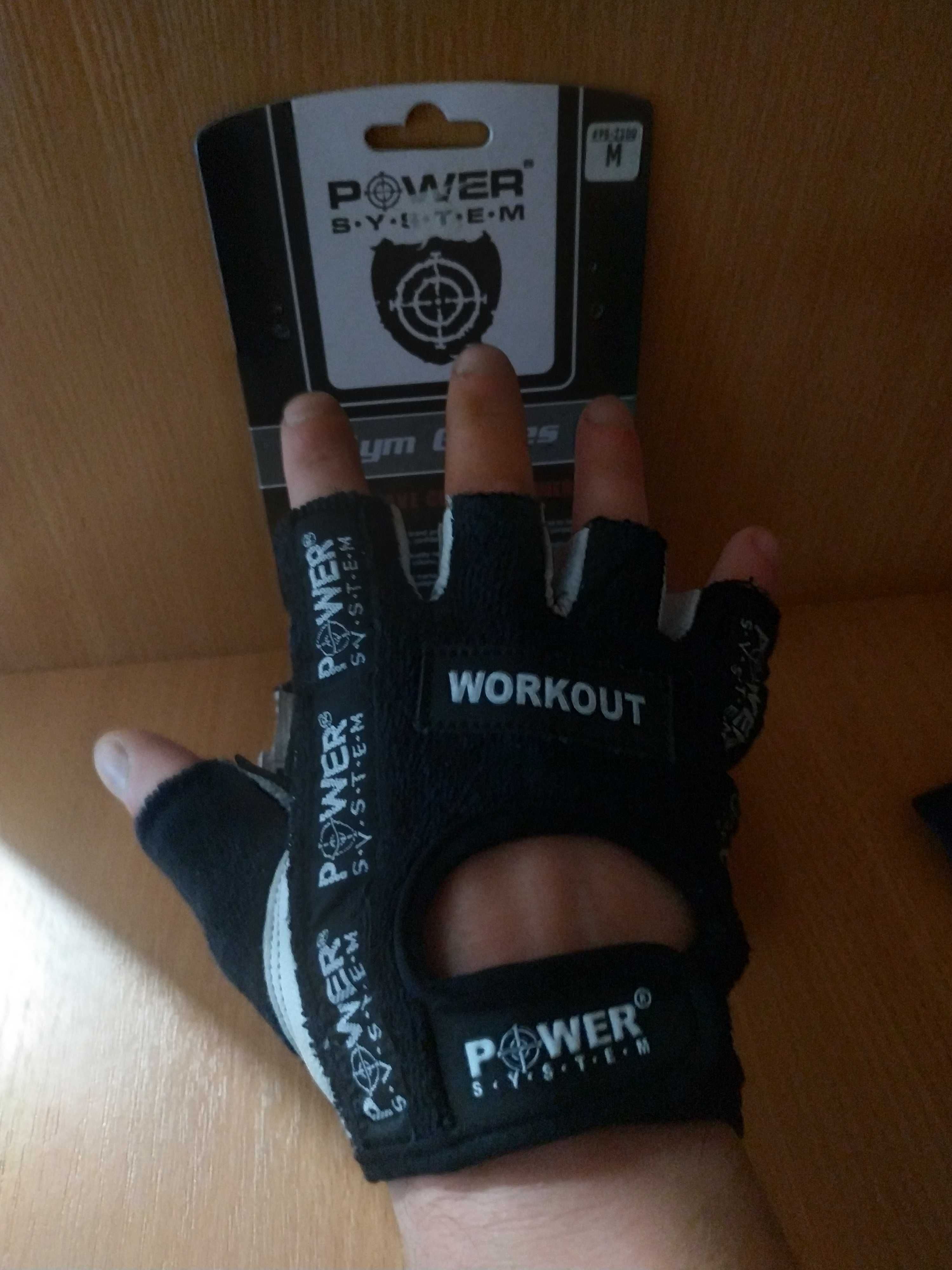 Рукавички для фітнесу, атлетики Power System Workout PS-2200 Black M