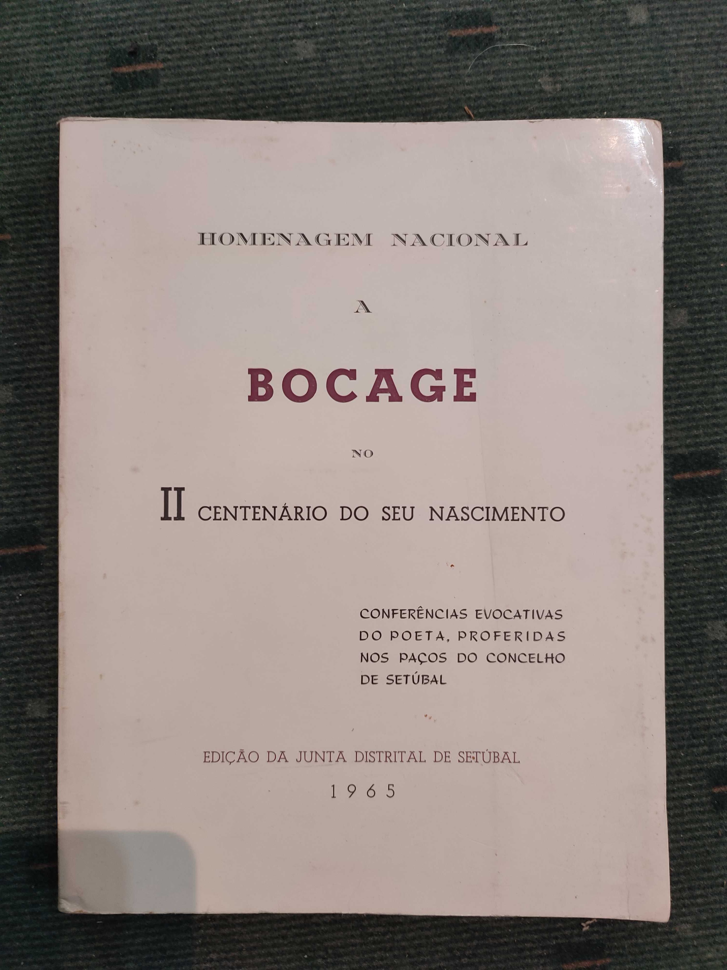 Homenagem a Bocage no II Centenário do seu Nascimento - 1965