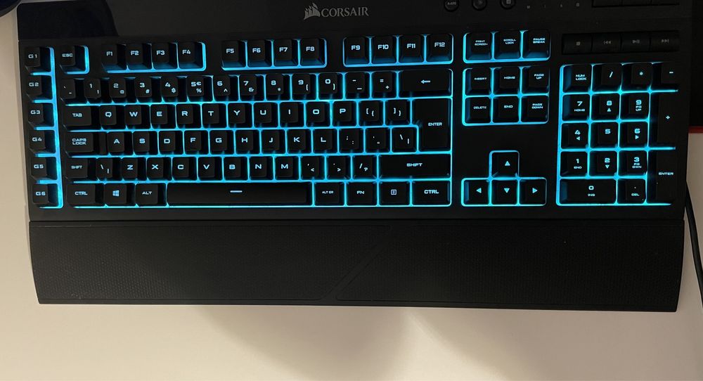 Klawiatura corsiar k55 + myszka corsair